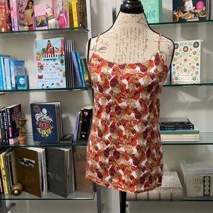 Loft outlet floral tank top